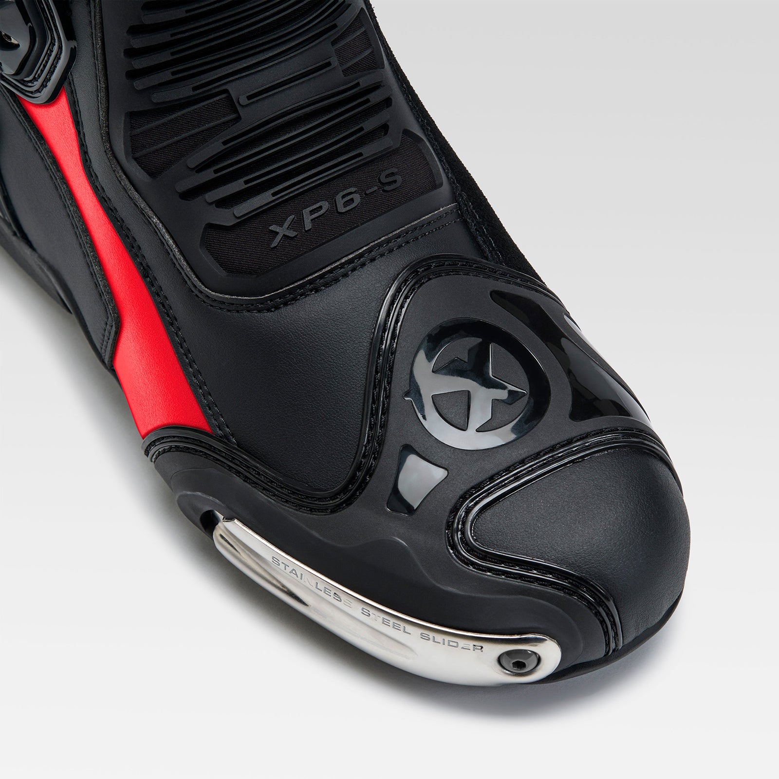 Bottes de moto XPD XP6-S | Hommes | Rouge/Noir 