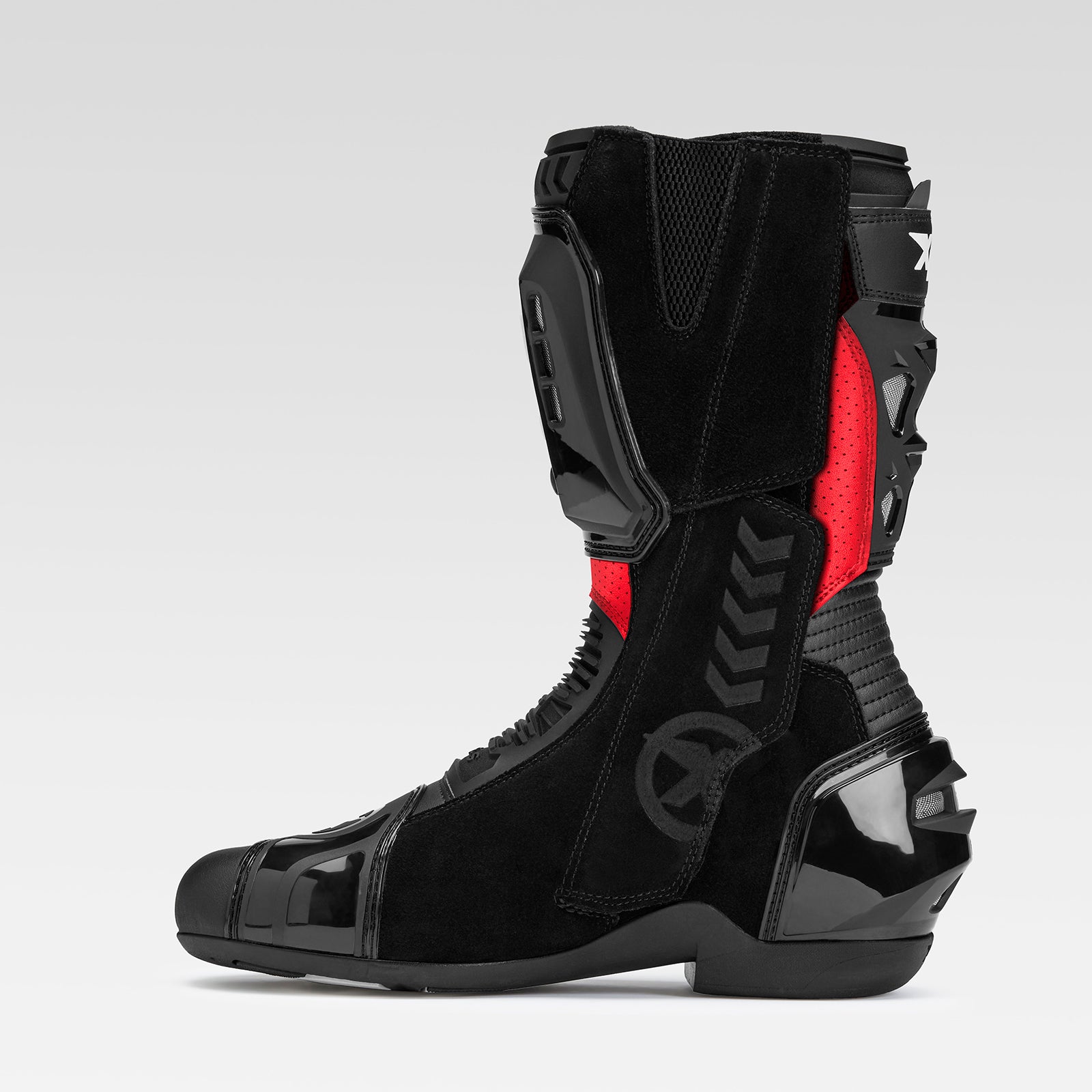 Bottes de moto XPD XP6-S | Hommes | Rouge/Noir 