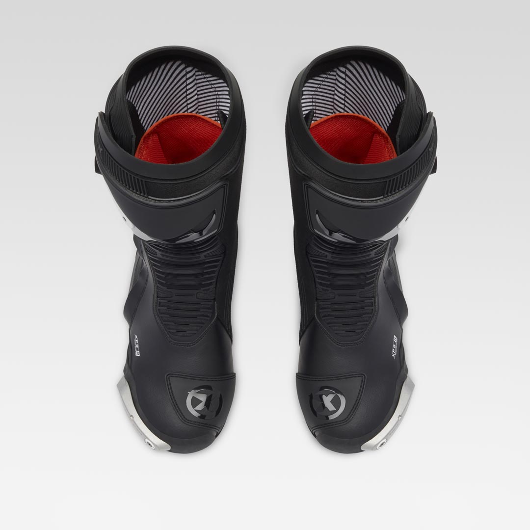 Bottes de moto XPD XP9-R Racing et de route | Hommes | Noir 