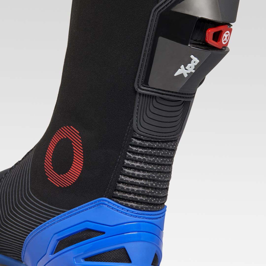 XPD XP9-S Bottes de moto de course et de route | Hommes | Noir/Bleu 