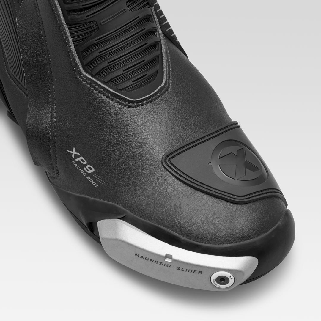 XPD XP9-S Racing und Straßen Motorradstiefel | Herren | Schwarz