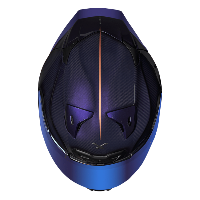 Casque Nexx X.R3R Hagibis Carbone Violet 01XR323374099 