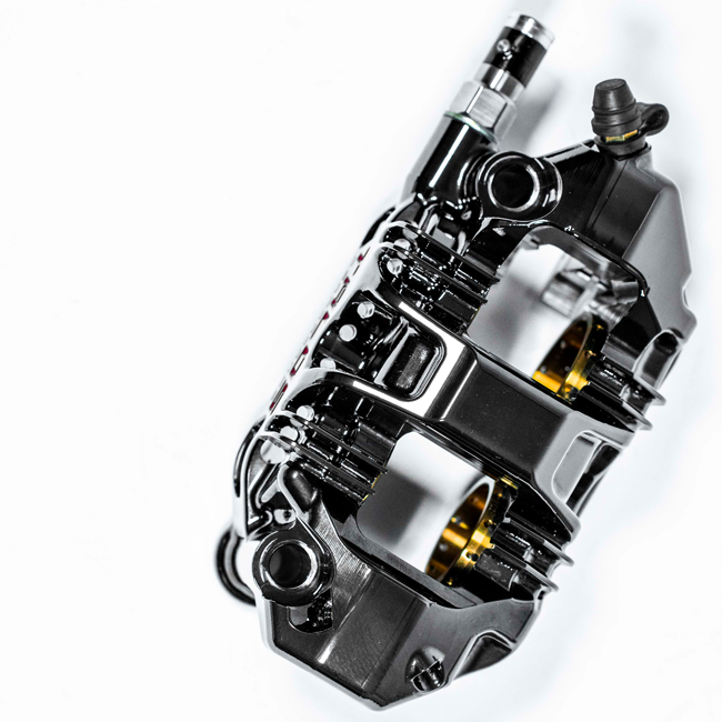 Étrier de frein avant gauche TALOS X82 SBK Racing Monoblock P4 34/38 108mm | X82.108.DL.L 