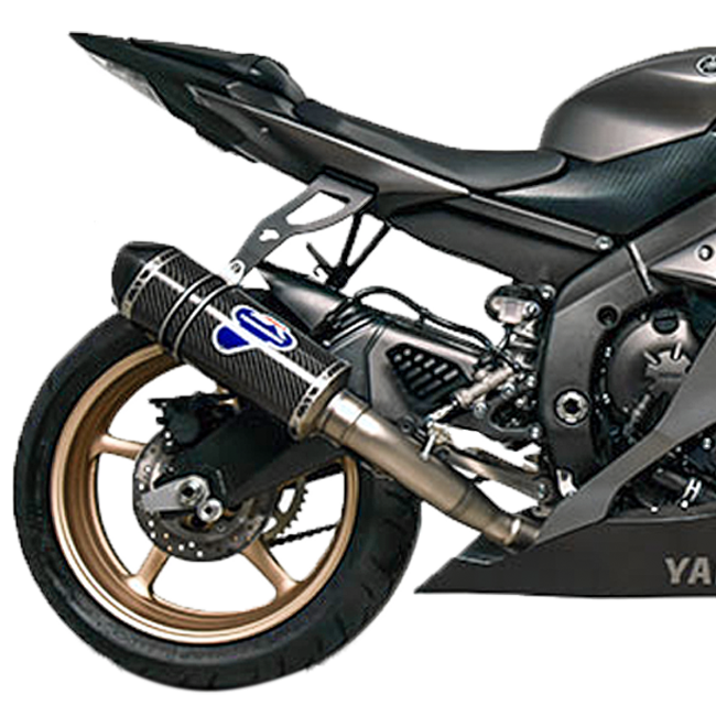 Système d'échappement complet en titane Termignoni Yamaha YZF-R6 (06-25) Y105094CVT 