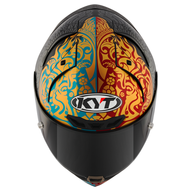 Casque de course KYT KX-1 Enea Bastianini Réplique Indonésie 2023 Y6KX0004 