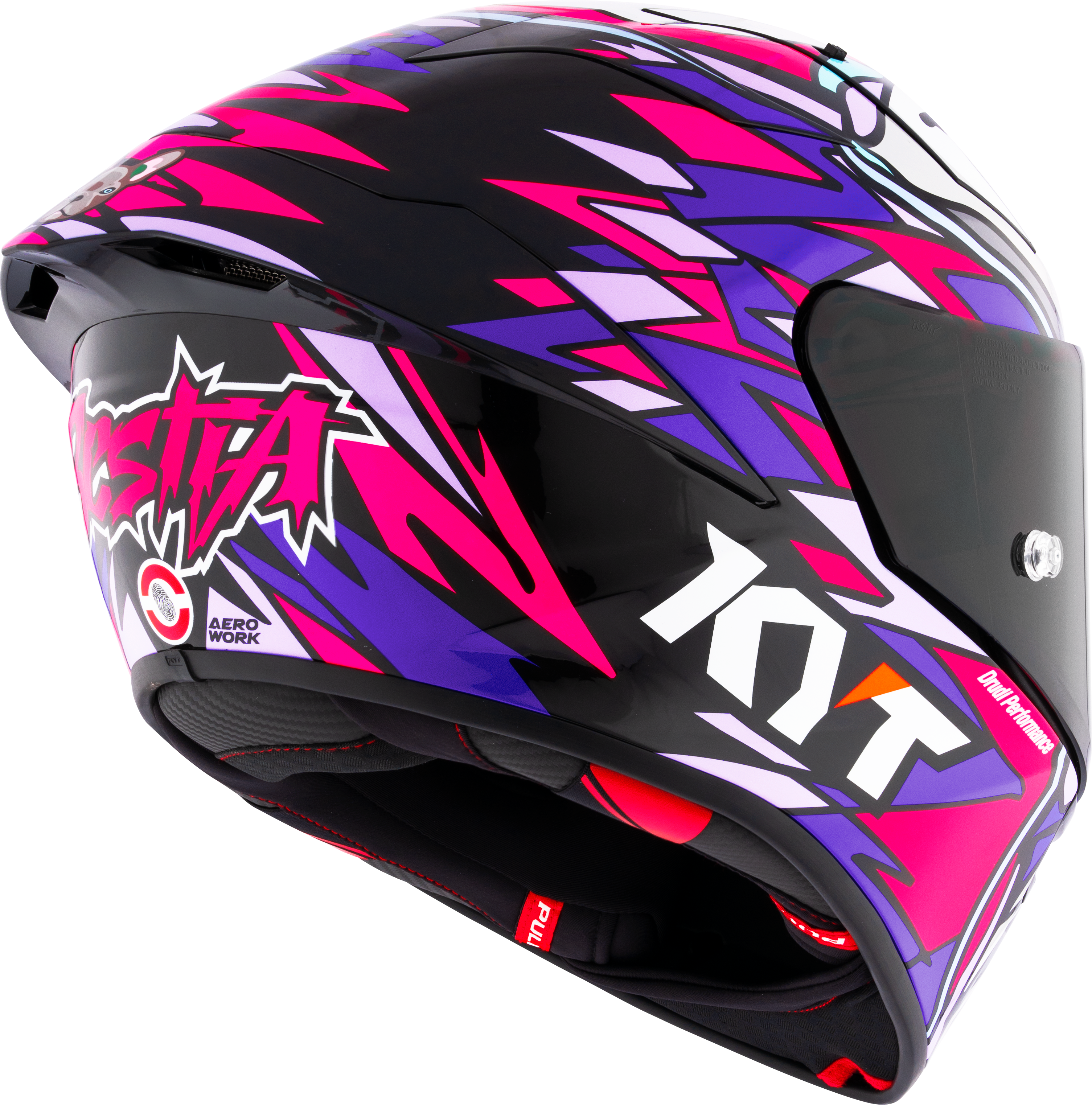 Casque de course KYT KX-1 Enea Bastianini Réplica 2023 Y6KX0002 