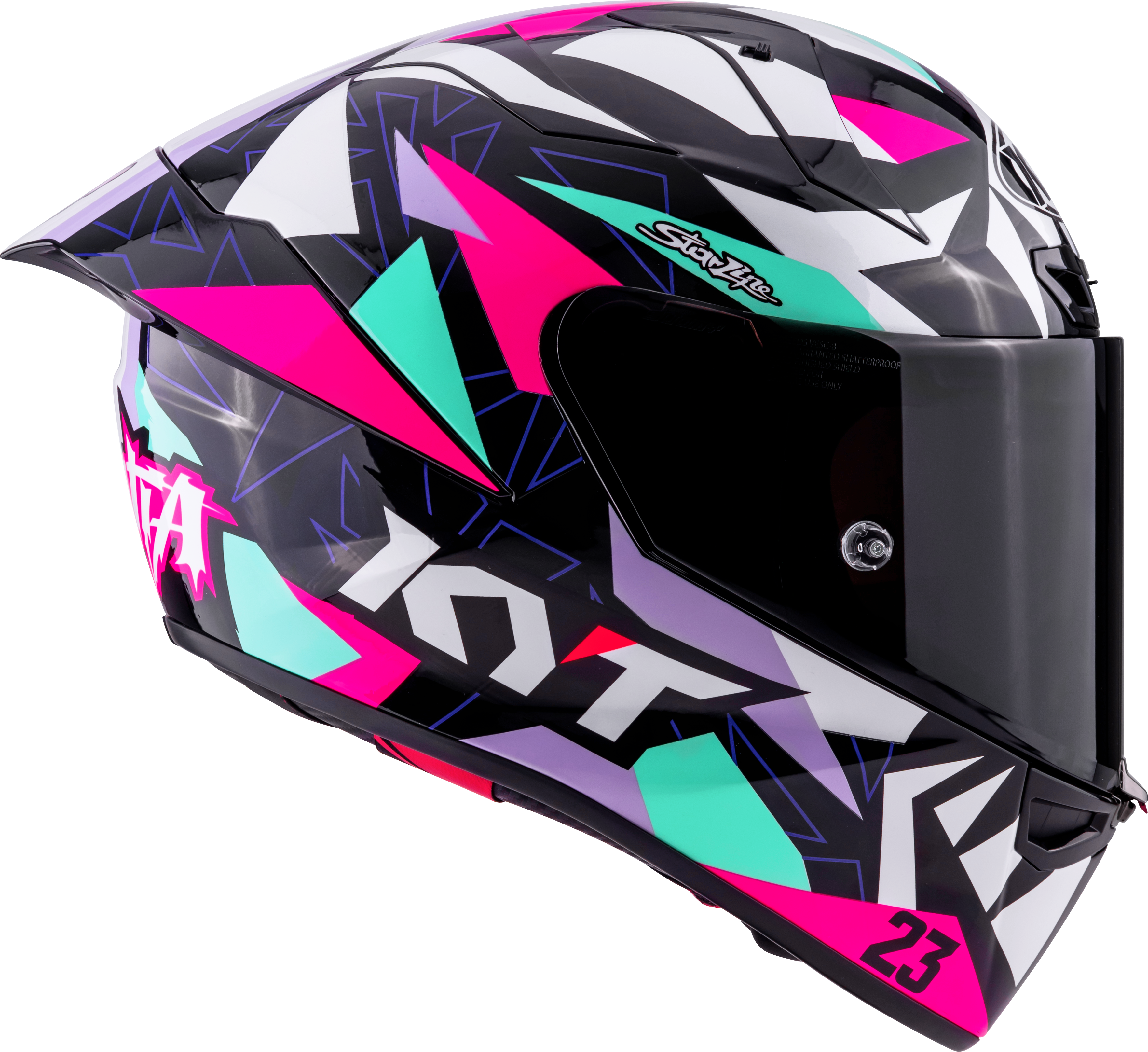 Casque de course KYT KX-1 Réplica Enea Bastianini 2025 Y6KX0007 