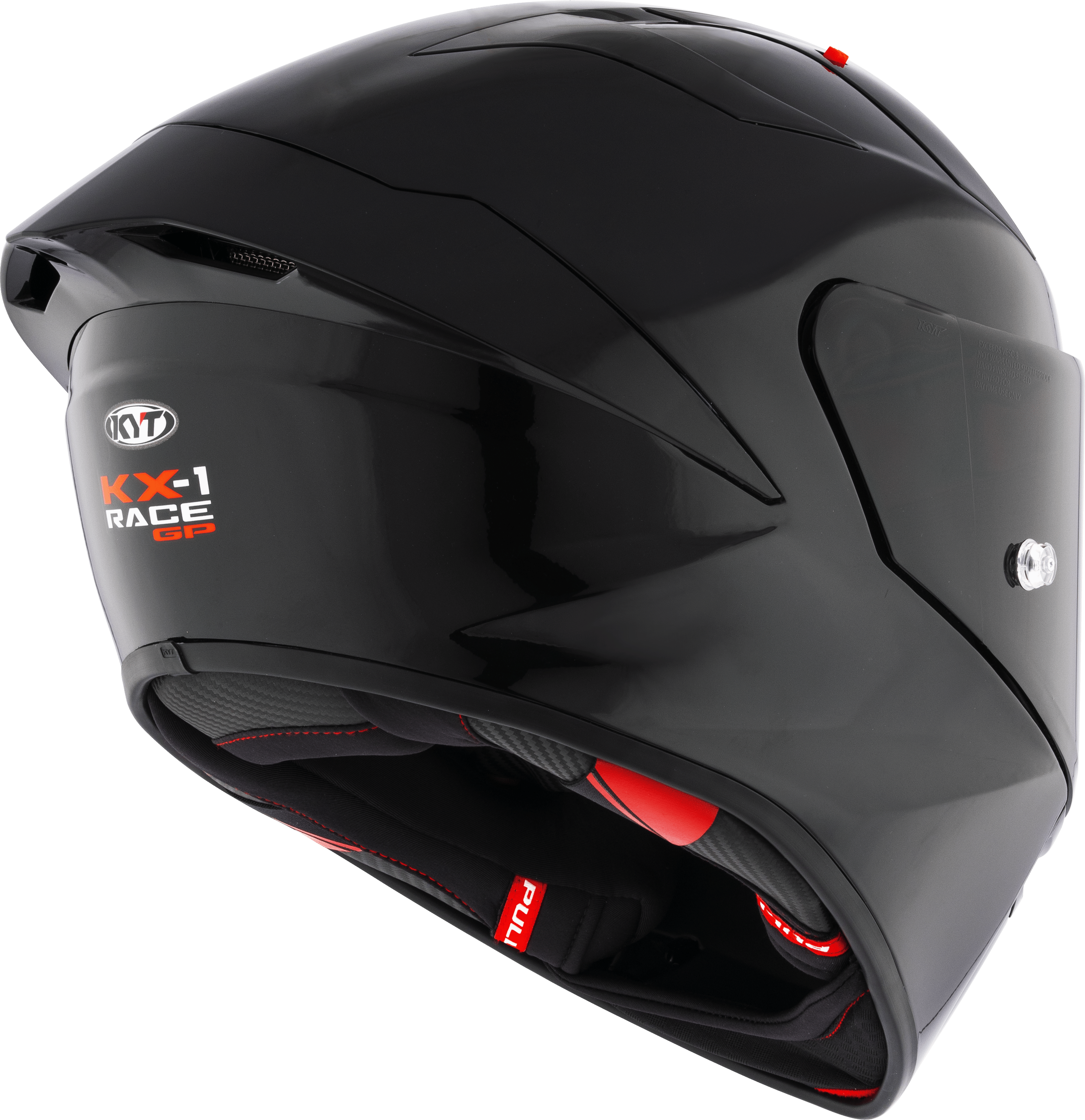 KYT KX-1 Race GP Casque Uni Noir Y6KX00W6 