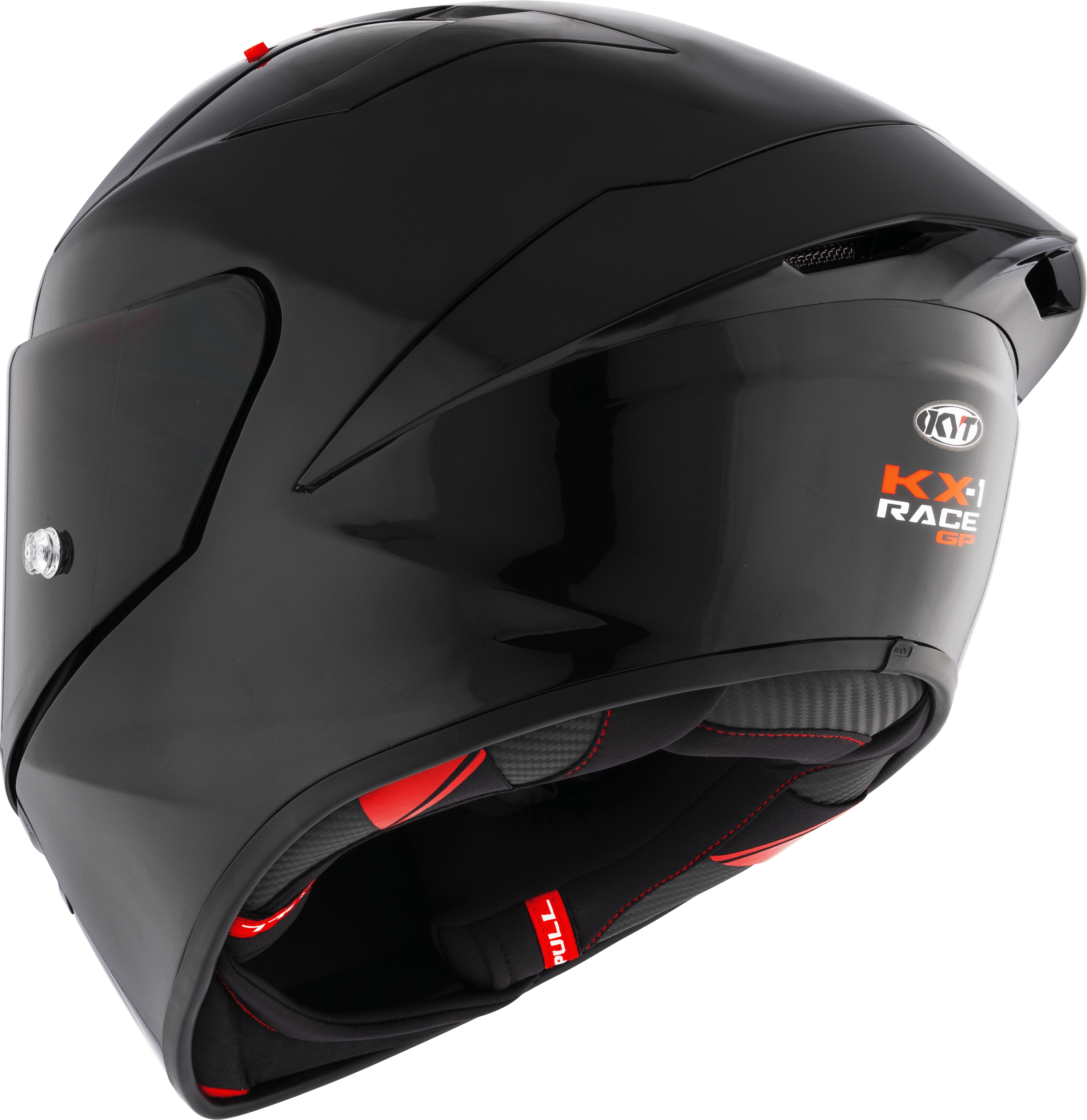 KYT KX-1 Race GP Casque Uni Noir Y6KX00W6 