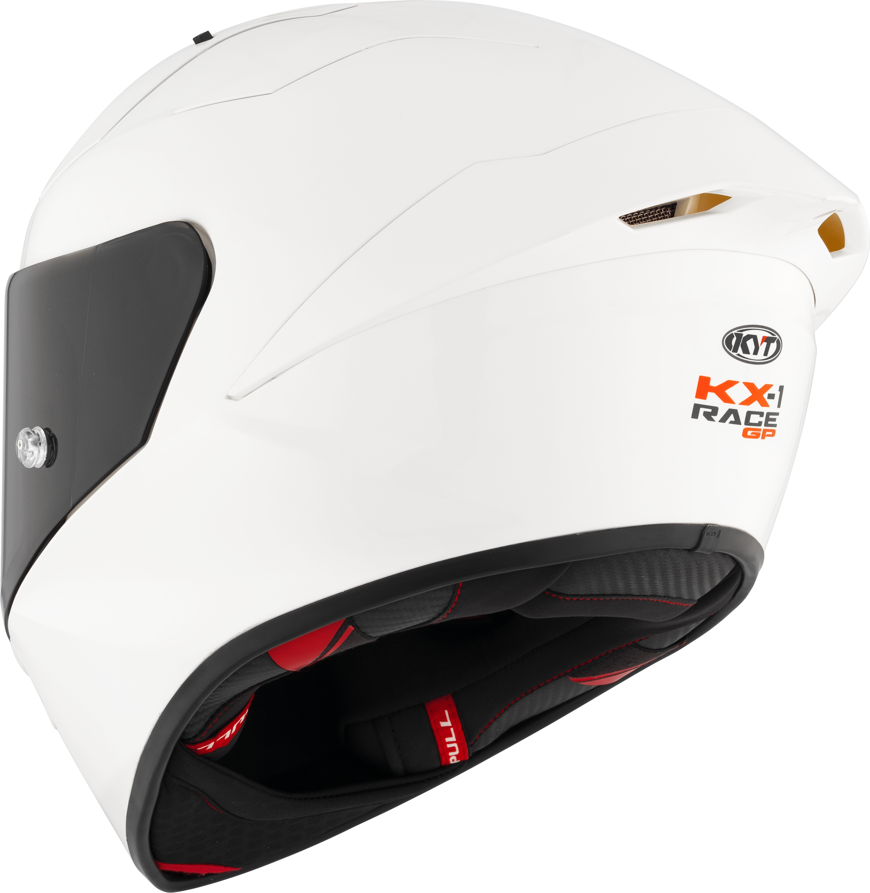 KYT KX-1 Race GP Casque Uni Blanc Y6KXX0W3 