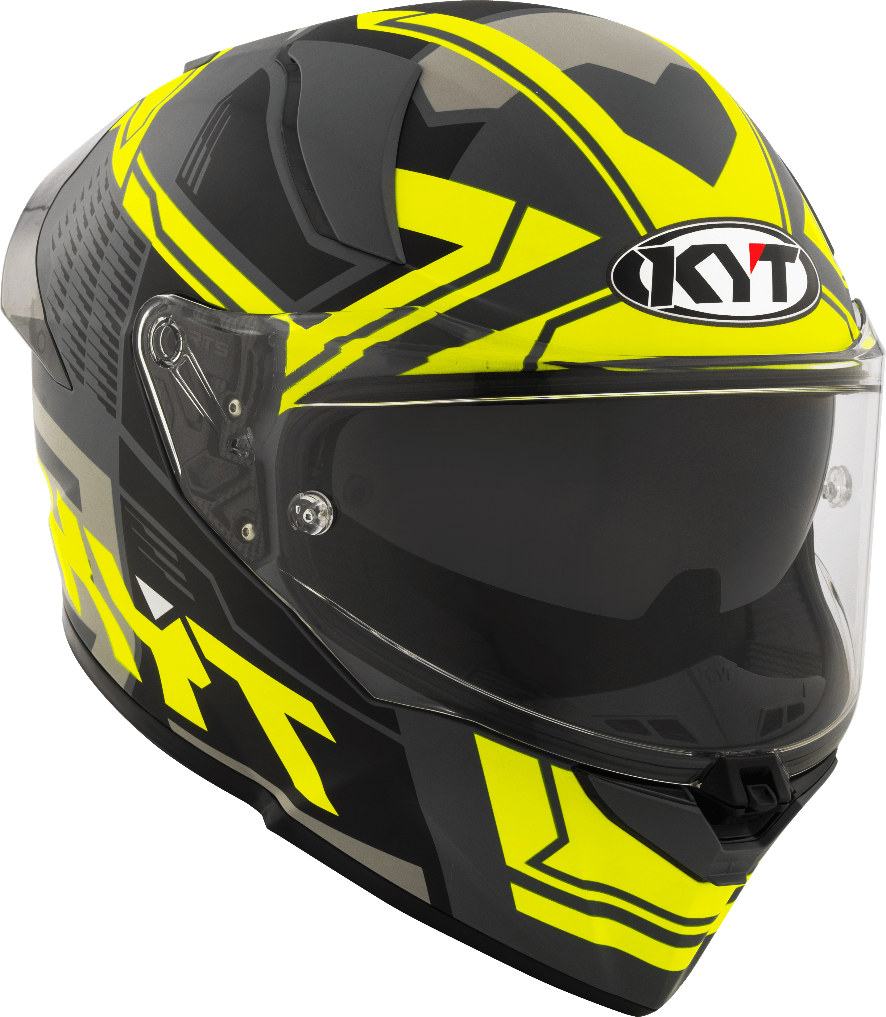 Casque KYT R2R Octane Mat Jaune Y6R20015 