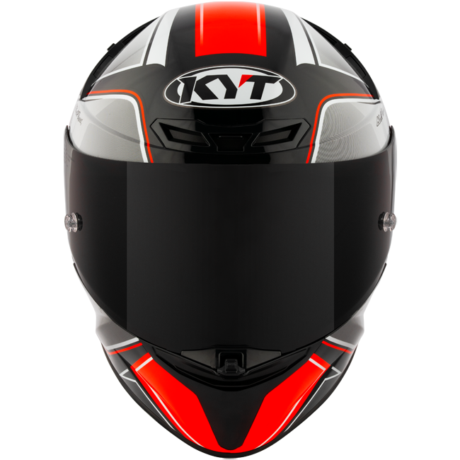 Casque KYT TT-Revo Touriste Rouge Fluo Y6TR0012 