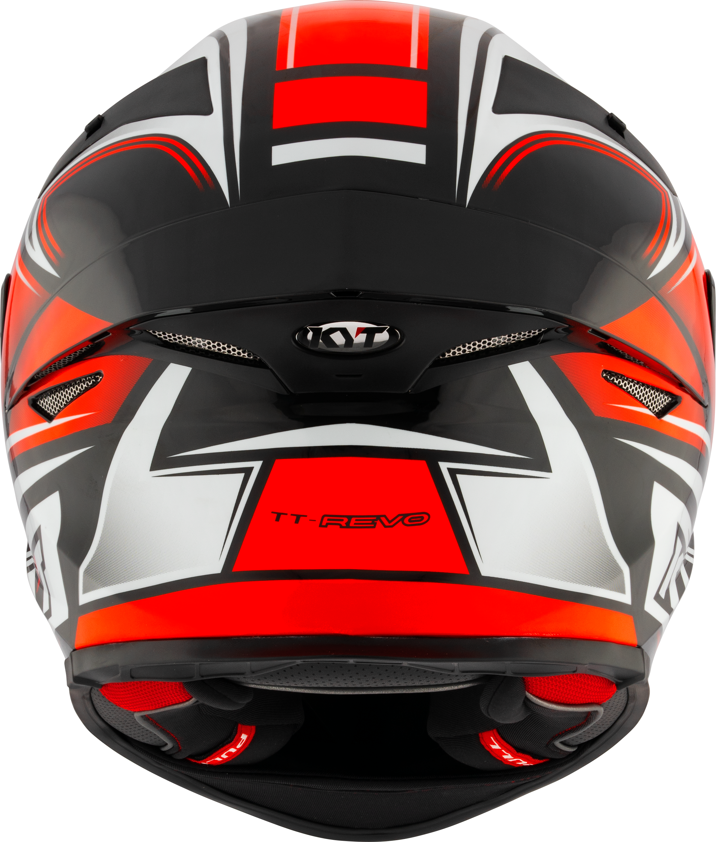 Casque KYT TT-Revo Touriste Rouge Fluo Y6TR0012 