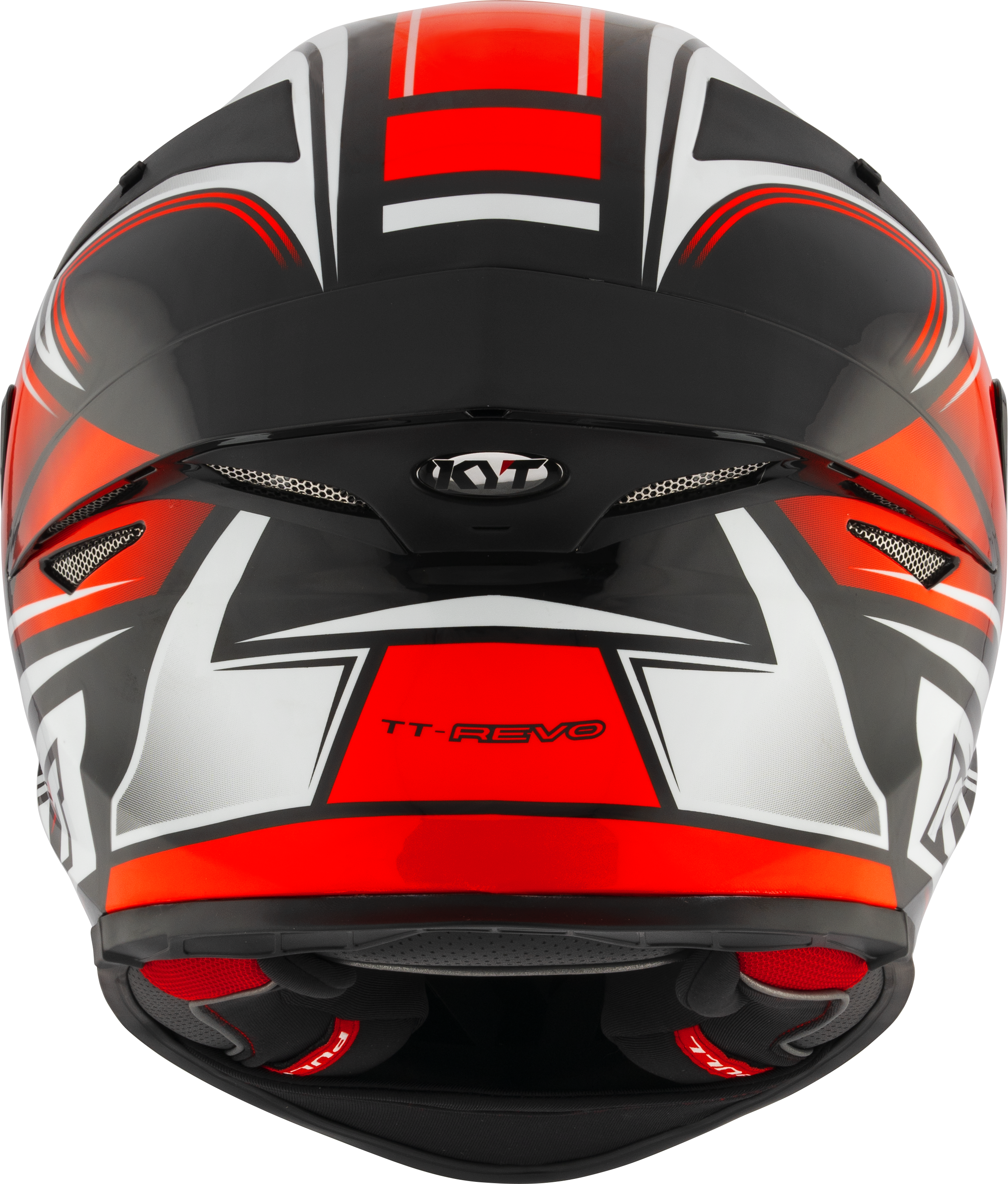 Casque KYT TT-Revo Touriste Rouge Fluo Y6TR0012 