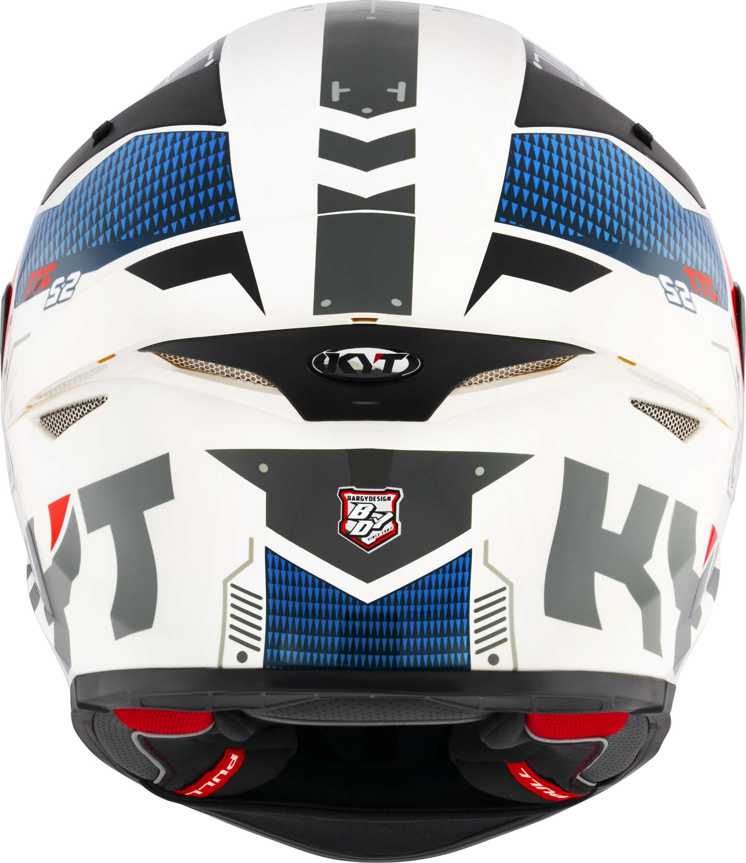 Casque KYT TT-Revo Fuselage Rouge Y6TR0020 