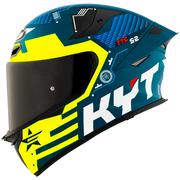 Casque KYT TT-Revo Fuselage Jaune mat Y6TR0021 