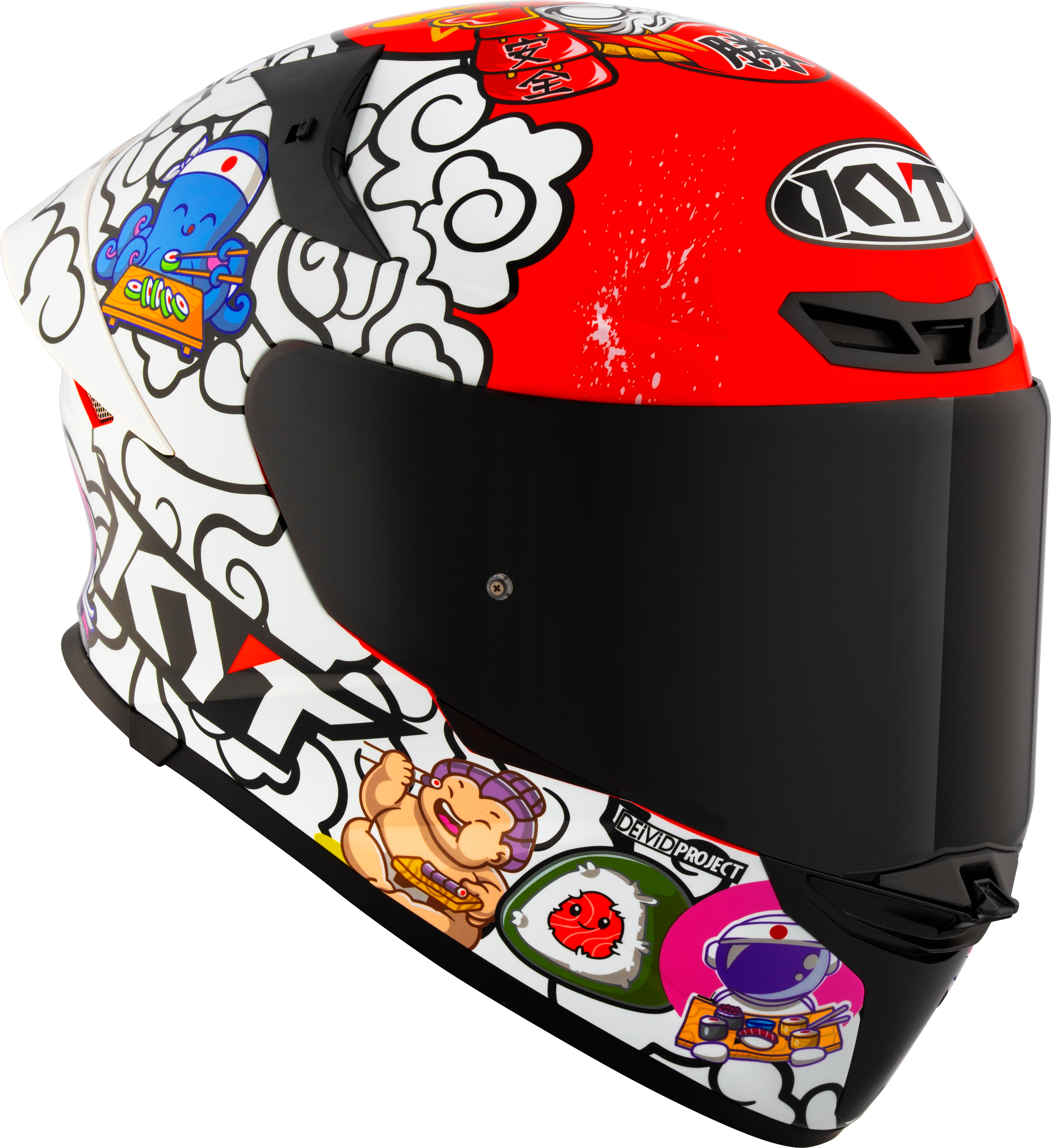 Casque KYT TT-Revo Sushi Time Y6TR0042 