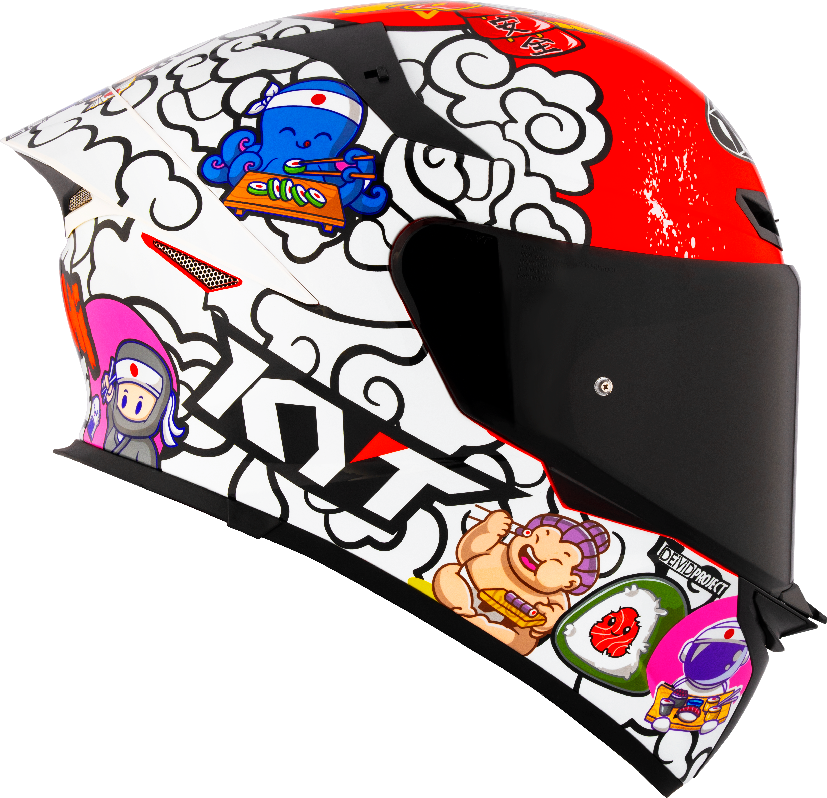 Casque KYT TT-Revo Sushi Time Y6TR0042 