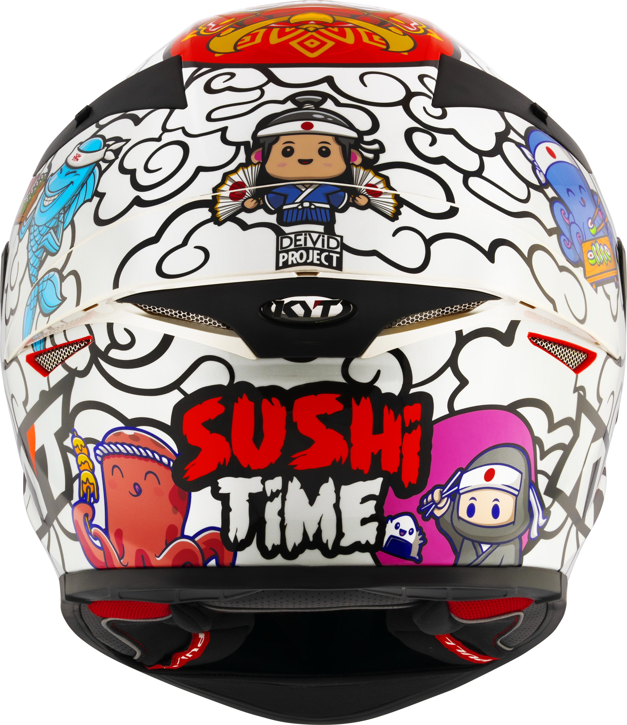 Casque KYT TT-Revo Sushi Time Y6TR0042 