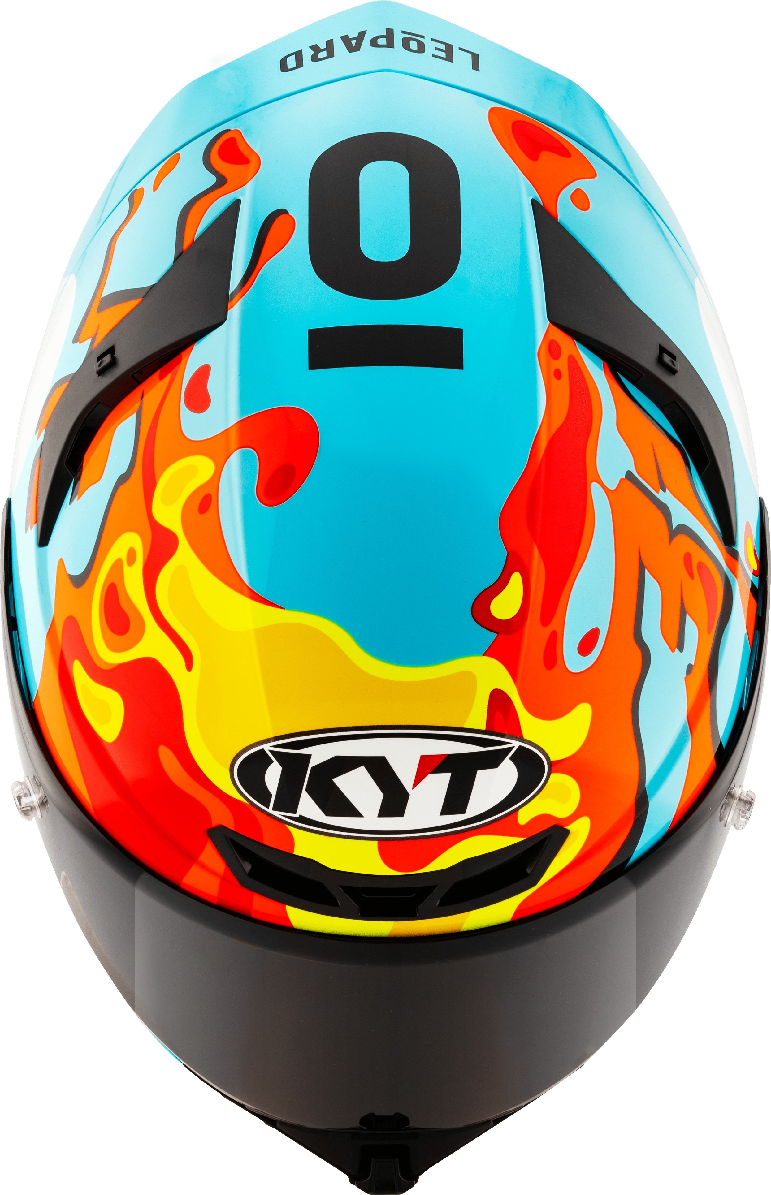 Casque KYT TT-Revo Réplique Léopard Aragon Y6TR0054 