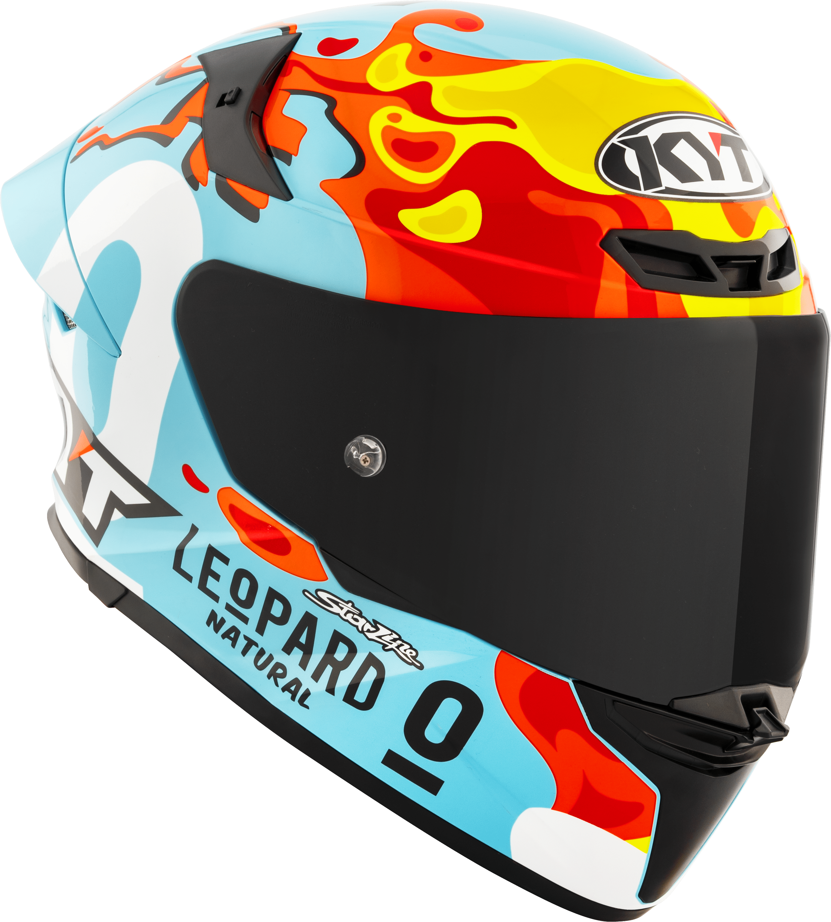 Casque KYT TT-Revo Réplique Léopard Aragon Y6TR0054 
