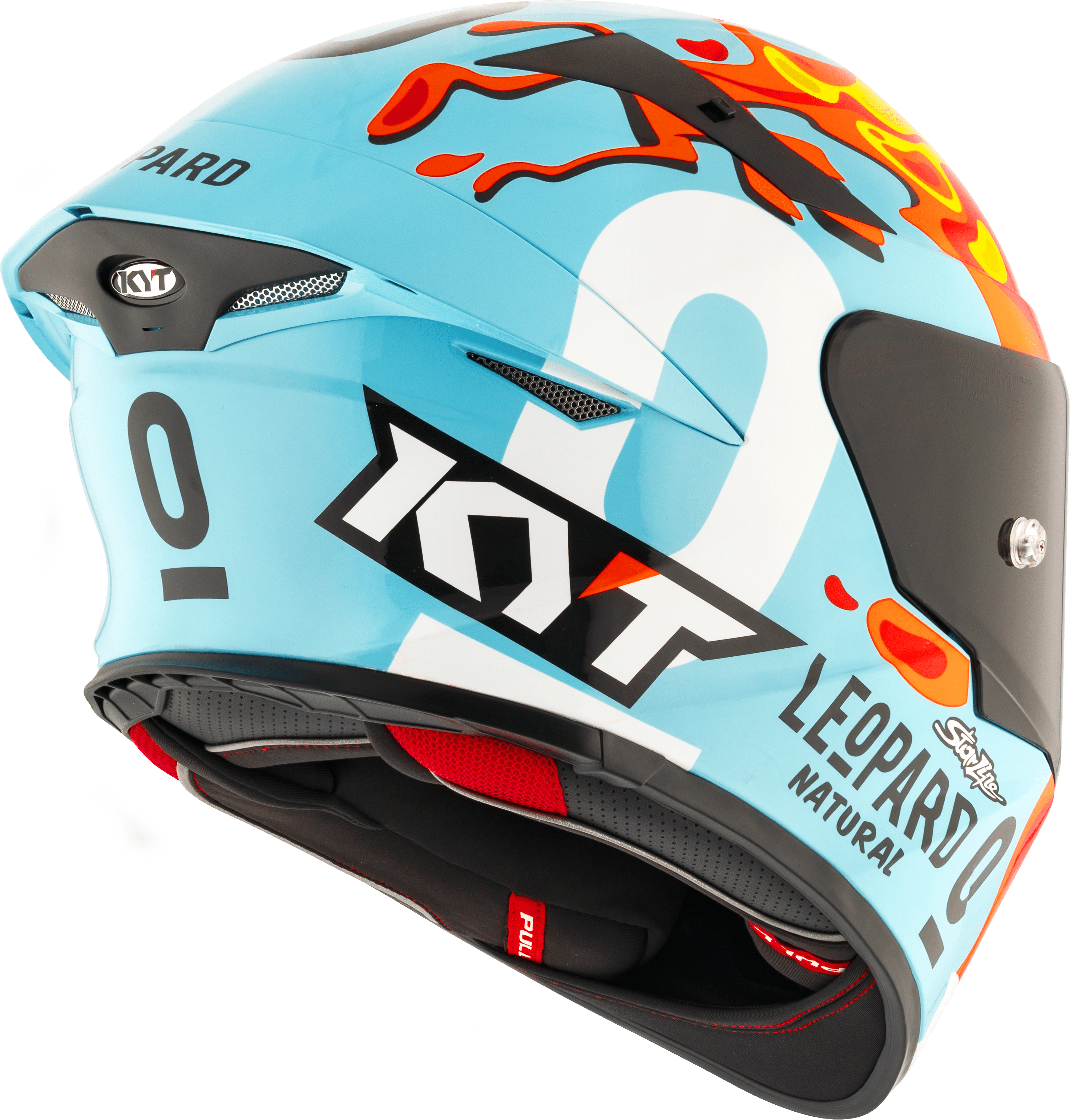 Casque KYT TT-Revo Réplique Léopard Aragon Y6TR0054 