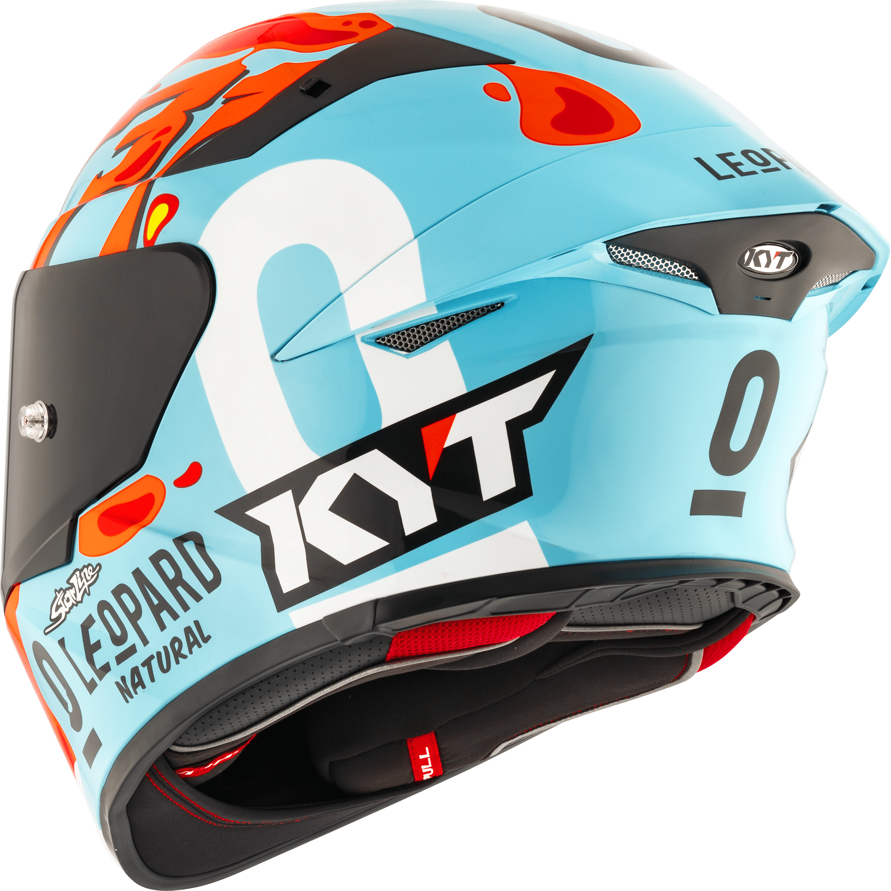Casque KYT TT-Revo Réplique Léopard Aragon Y6TR0054 