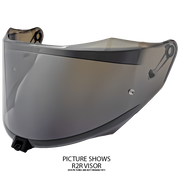 KYT Visor R1R Iridium Miroir Argent YAR10VA0 