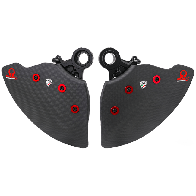 Freins à disque en carbone refroidissement GP conduits d'air Evo Pramac Racing Ducati Panigale V4/S/R (18-24) 