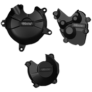 Kit complet de protections de couvercle de moteur GBRacing pour Kawasaki ZX-6R/636/RR (09-12) 