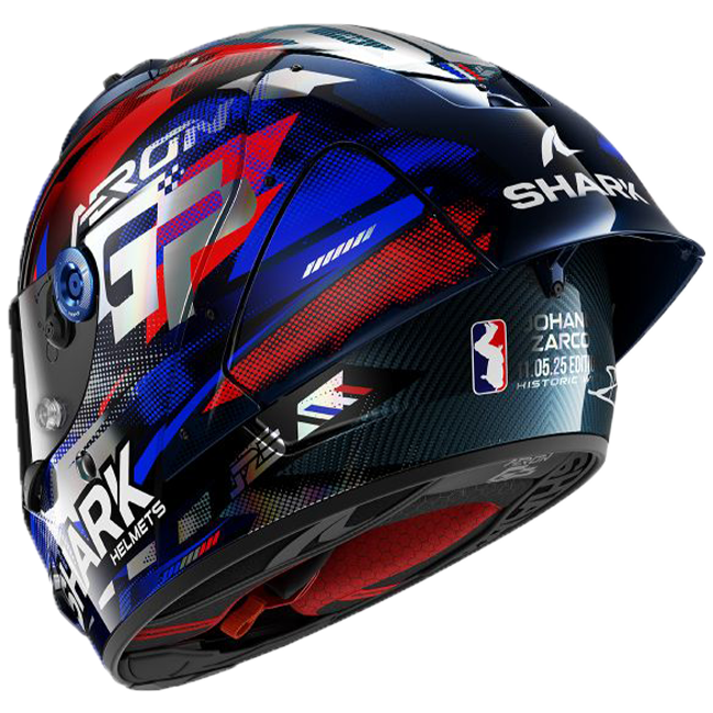 Shark Aeron GP Casque FIM 1 Racing Réplique Johann Zarco Victoire 2025 