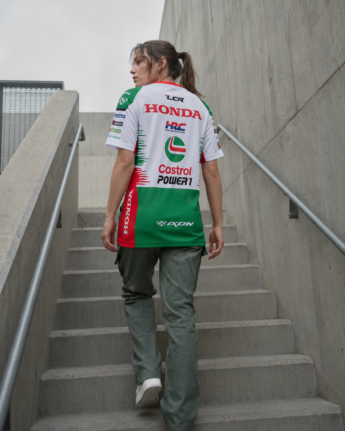 LCR Honda Racing Team T-shirt réplique homme Johann Zarco #5 2026 IXON 