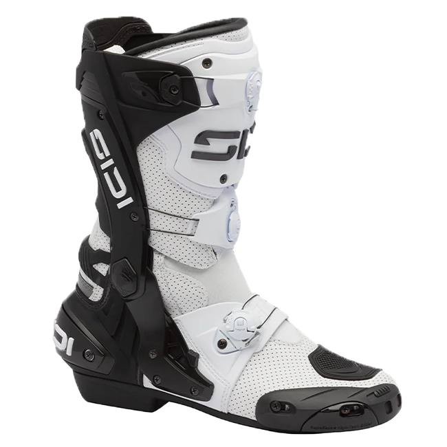 Bottes de moto Sidi Rex Air Blanc/Noir 203 
