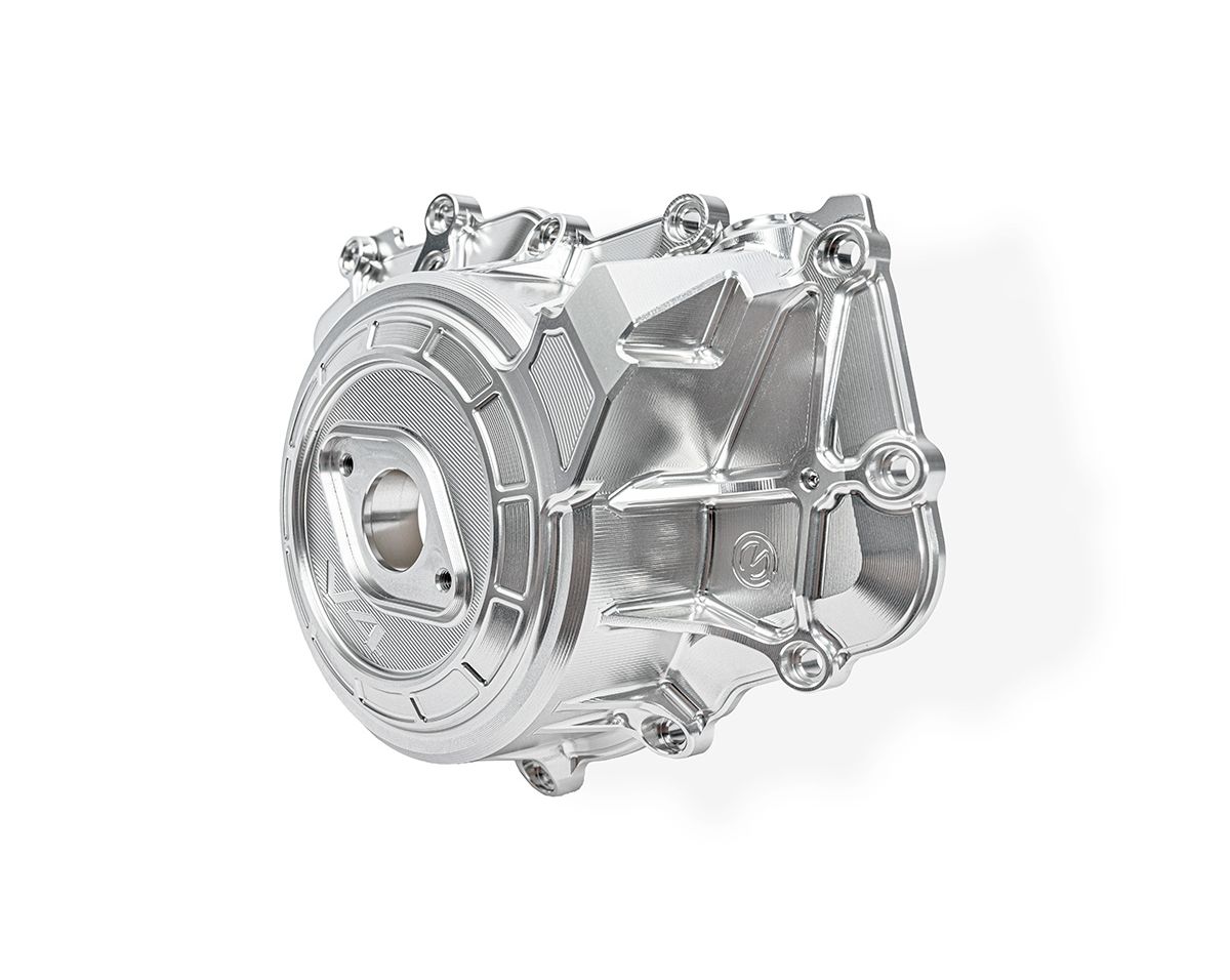 Boîtier de moteur en aluminium gauche avec vis en titane Motocorse Ducati Panigale V4/S/R (18-24) 