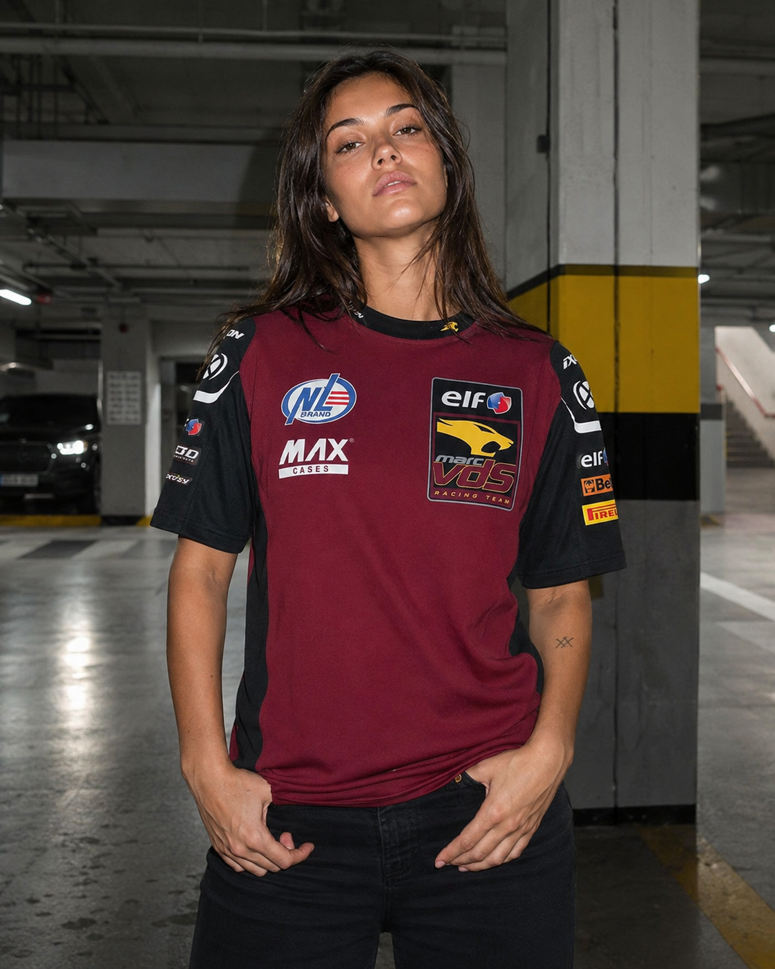 Réplique du t-shirt de l’équipe ELF Marc VDS Racing 2026 IXON 