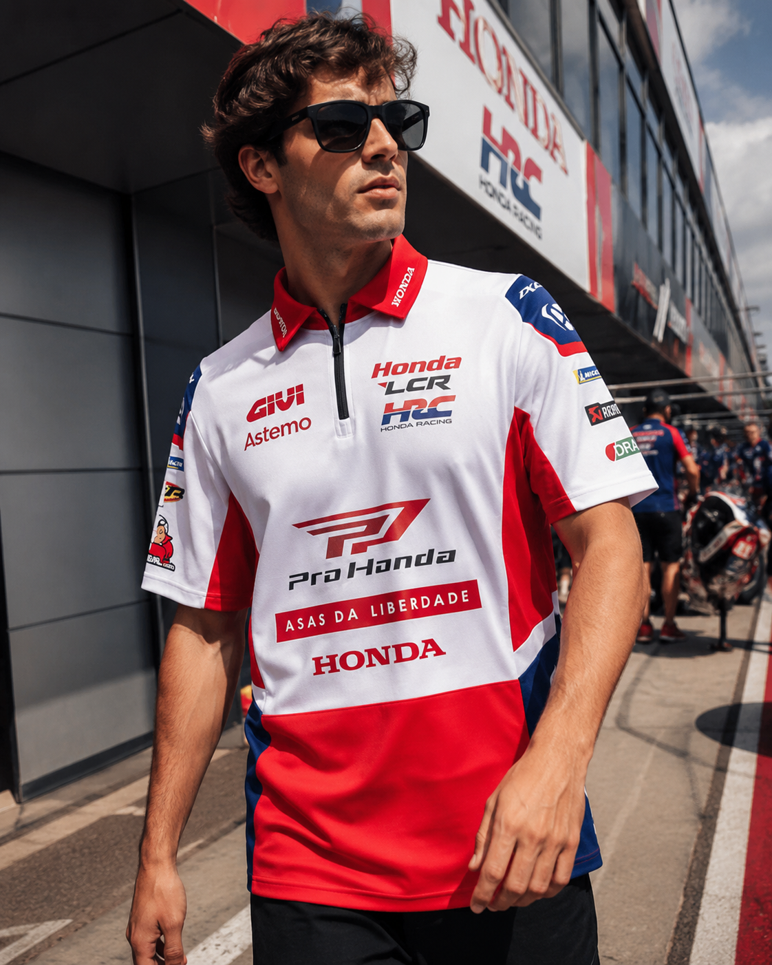 Polo réplique de l’équipe de course LCR Honda 2026 IXON 