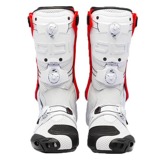 Bottes de moto Sidi Rex Air Blanc/Rouge 391 