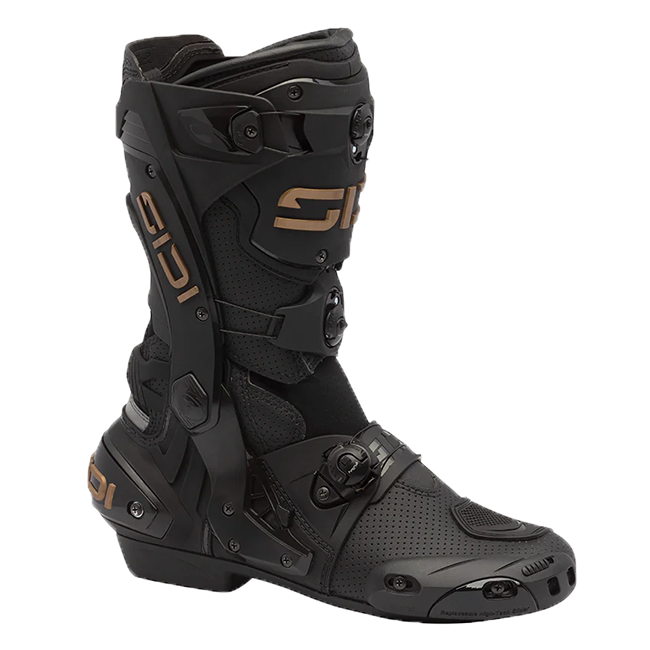 Bottes de moto Sidi Rex Air Noir/Bronze 191 