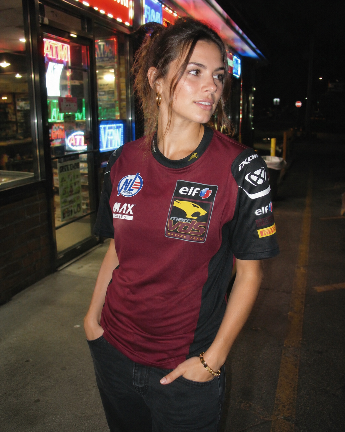 Réplique du t-shirt de l’équipe ELF Marc VDS Racing 2026 IXON 