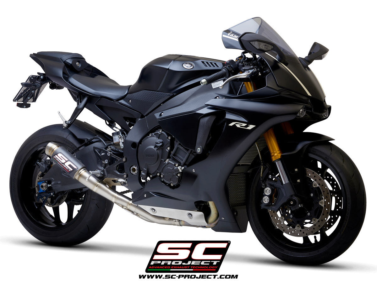 SC-Project Slip-On GP70-R + tuyau de remplacement KAT Yamaha YZF-R1/M RN49 (17-19) Y11B-DET70 