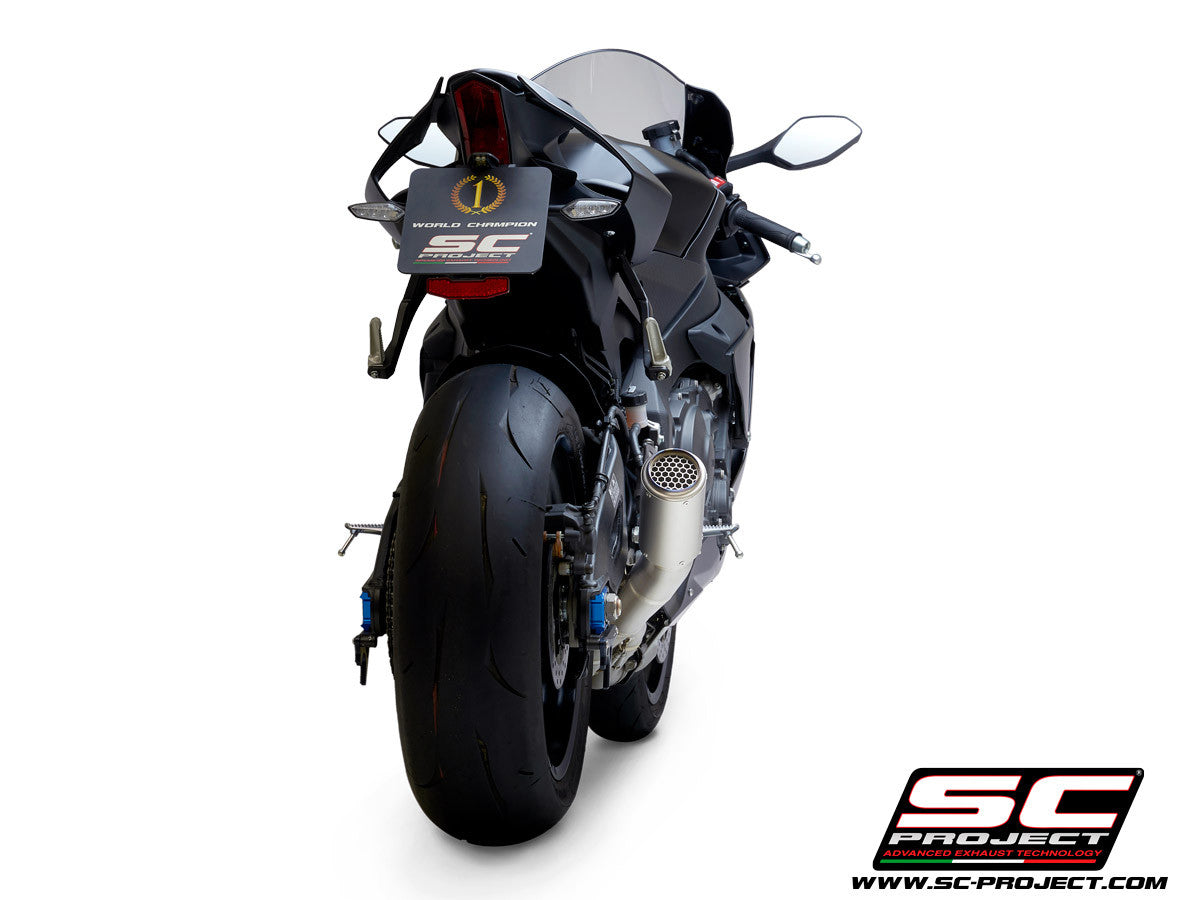 SC-Project Slip-On CR-T + tube de remplacement KAT Yamaha YZF-R1/M RN49 (17-19) Y11B-DET36 
