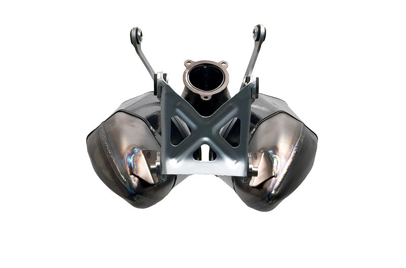 Kit de silencieux Termignoni en carbone pour Ducati Panigale 1299/S (15-18) D155102CPT+D155Y2 