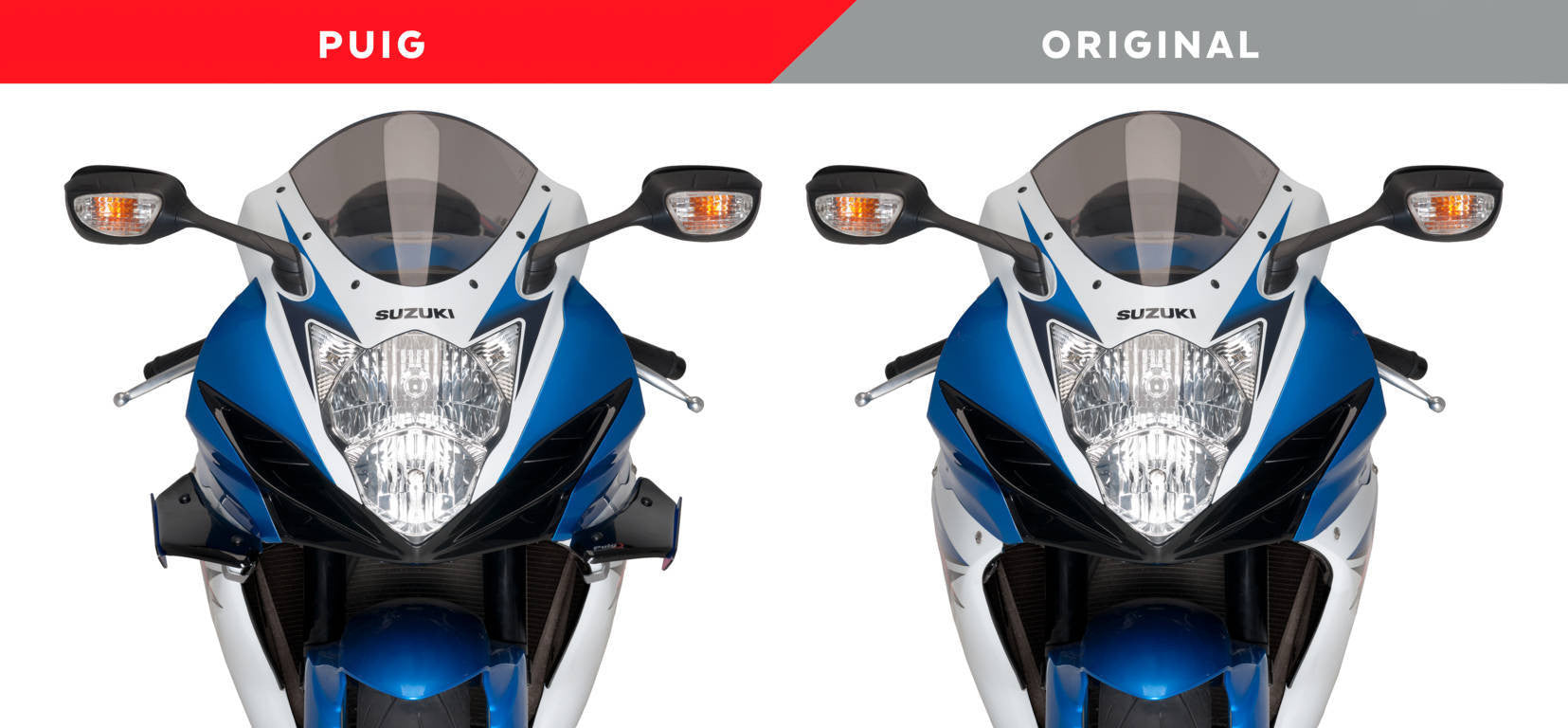 Spoiler de Winglets Puig Downforce Suzuki GSX-R 600/750 (11-16) 3163 