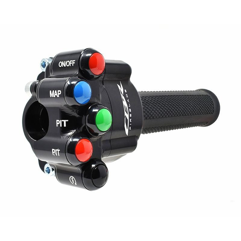 Boîtier de poignée d’accélérateur avec interrupteur sur guidon JetPrime Honda CBR 1000 RR-R SC82 (20-26) JP ACC 027 