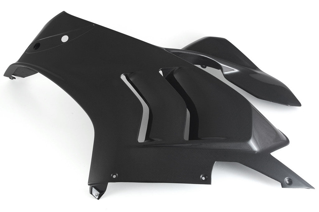 Partie latérale gauche en carbone Fullsix Ducati Panigale V4/S/R (19-21) 