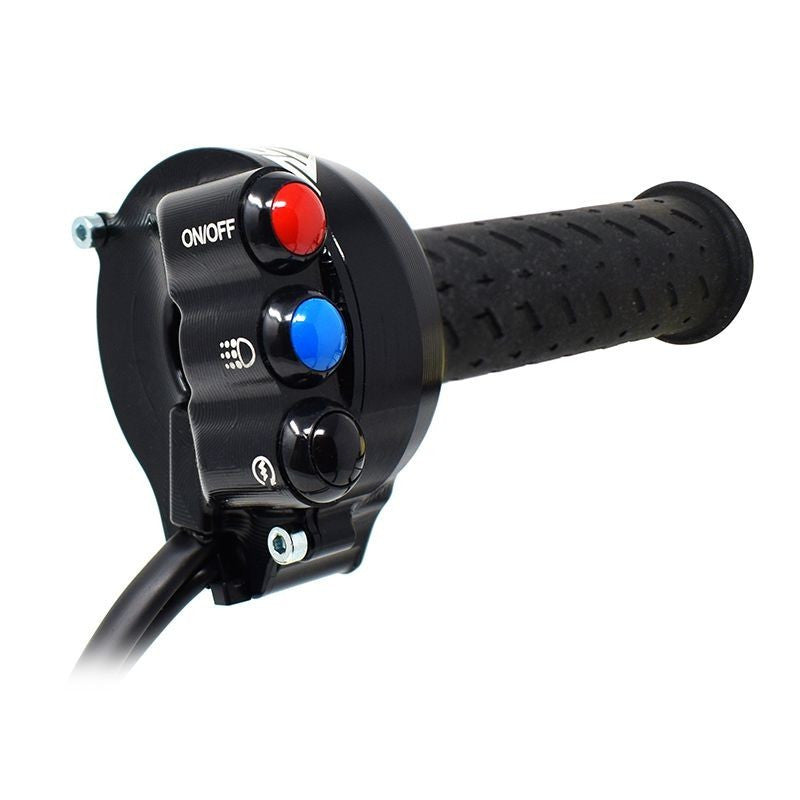 Boîtier de gaz avec interrupteur de guidon intégré JetPrime Aprilia RSV4/RR/1100 Factory (21-25) JP ACC 660 RV 