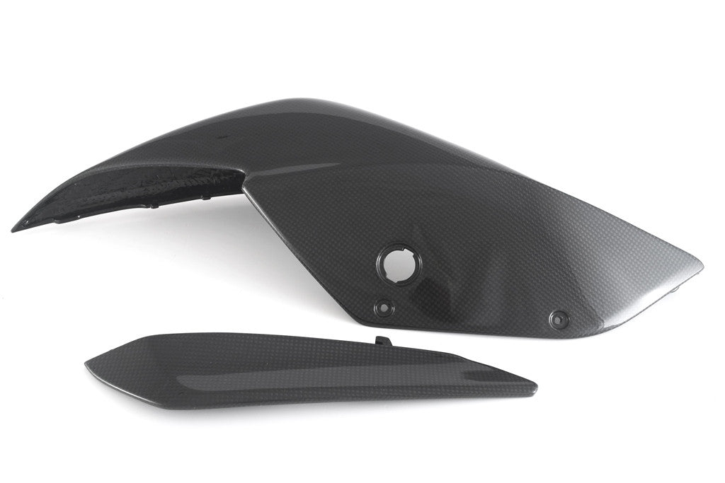 Habillage arrière (2 pièces) droit en carbone Fullsix Ducati Panigale 1299/S (15-18) 