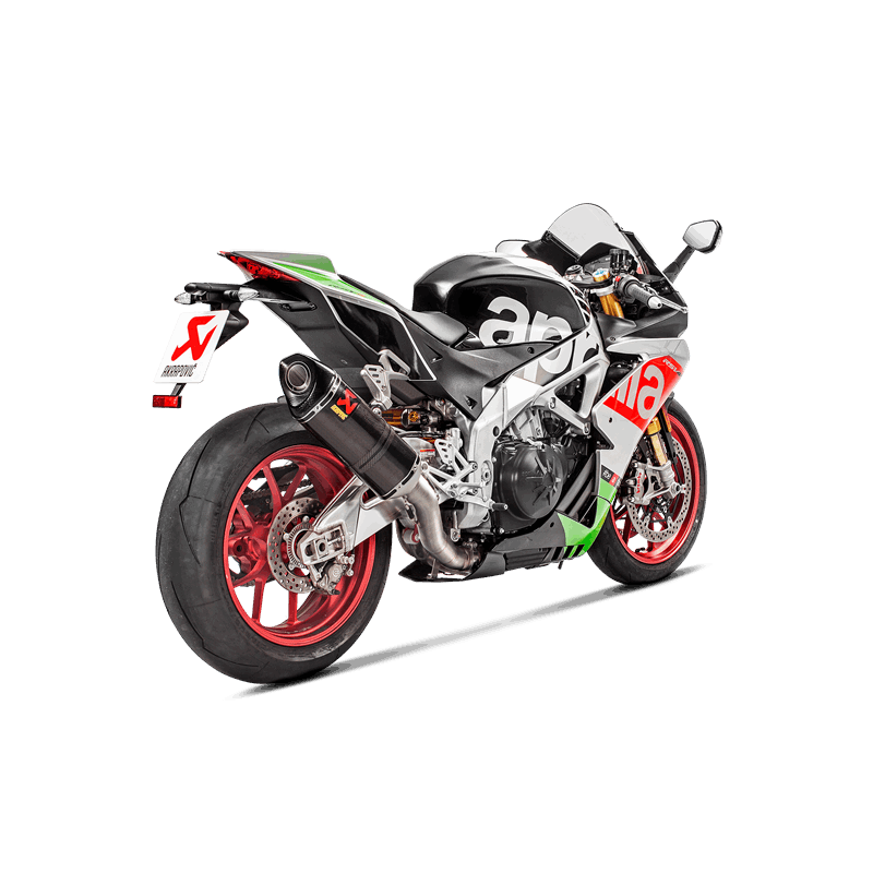 Akrapovic Slip-On Line (Carbone) Aprilia RSV4/1100 Factory/RF/RR (17-20) S-A10SO9-RC 