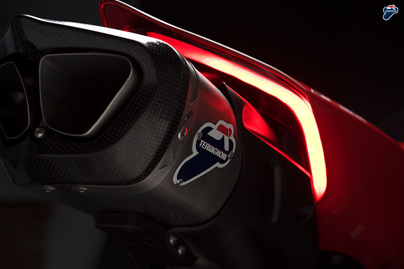 Système d'échappement complet en acier inoxydable Termignoni 4USCITE Ducati Panigale V4/S (18-24) D18209401ITX 