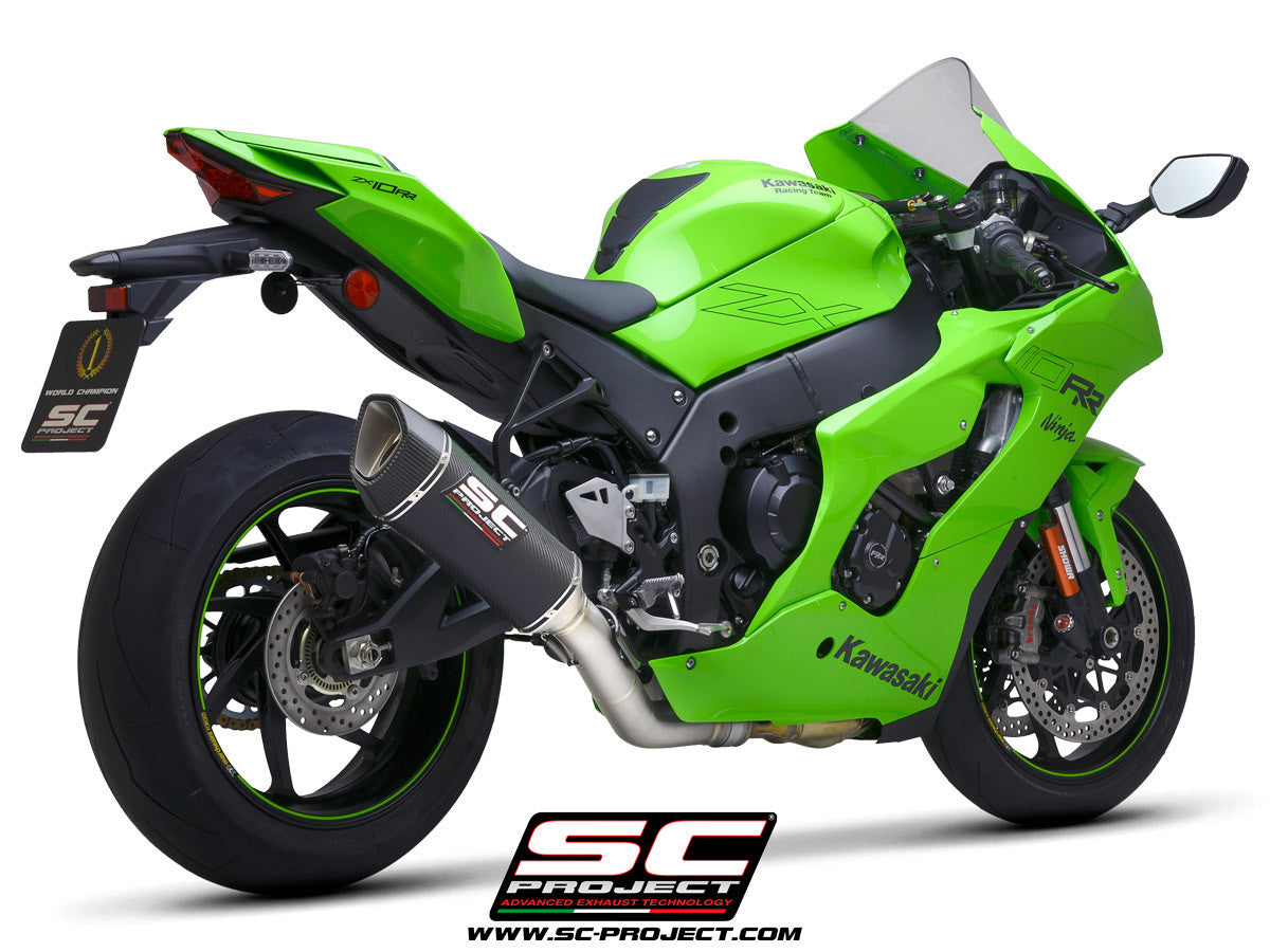 SC-Project Slip-On SC1-R + tube de remplacement KAT Kawasaki ZX-10 R/RR (21-25) K38A-DET91C 